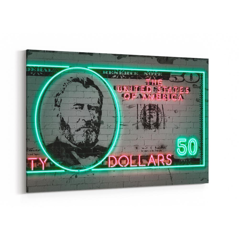 50 Dollars Neon