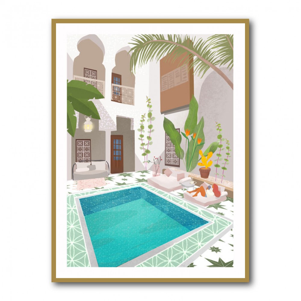 Riad Wall Art