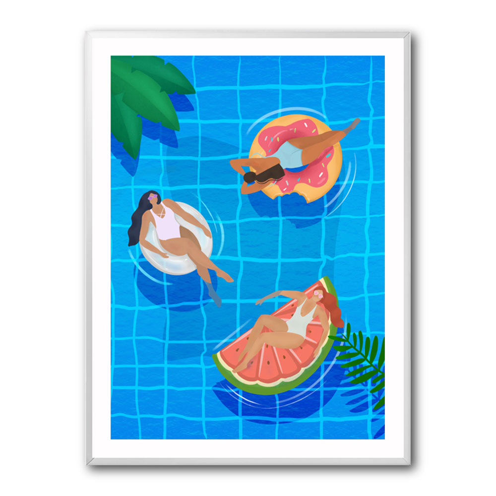 Pool Ladies Wall Art