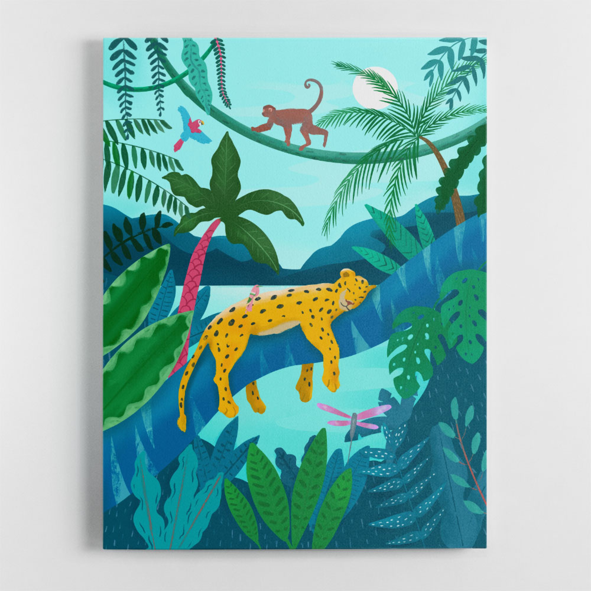 Jungle Leopard Wall Art