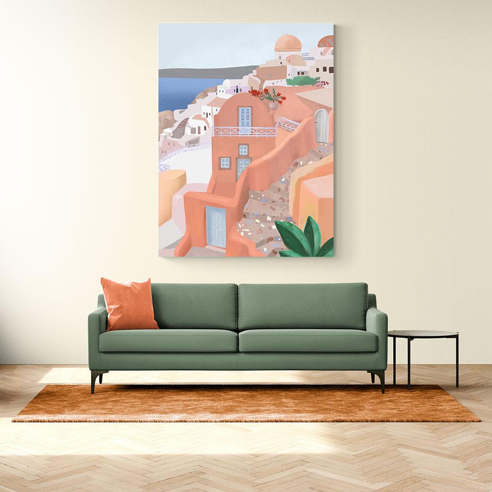 Santorini Wall Art