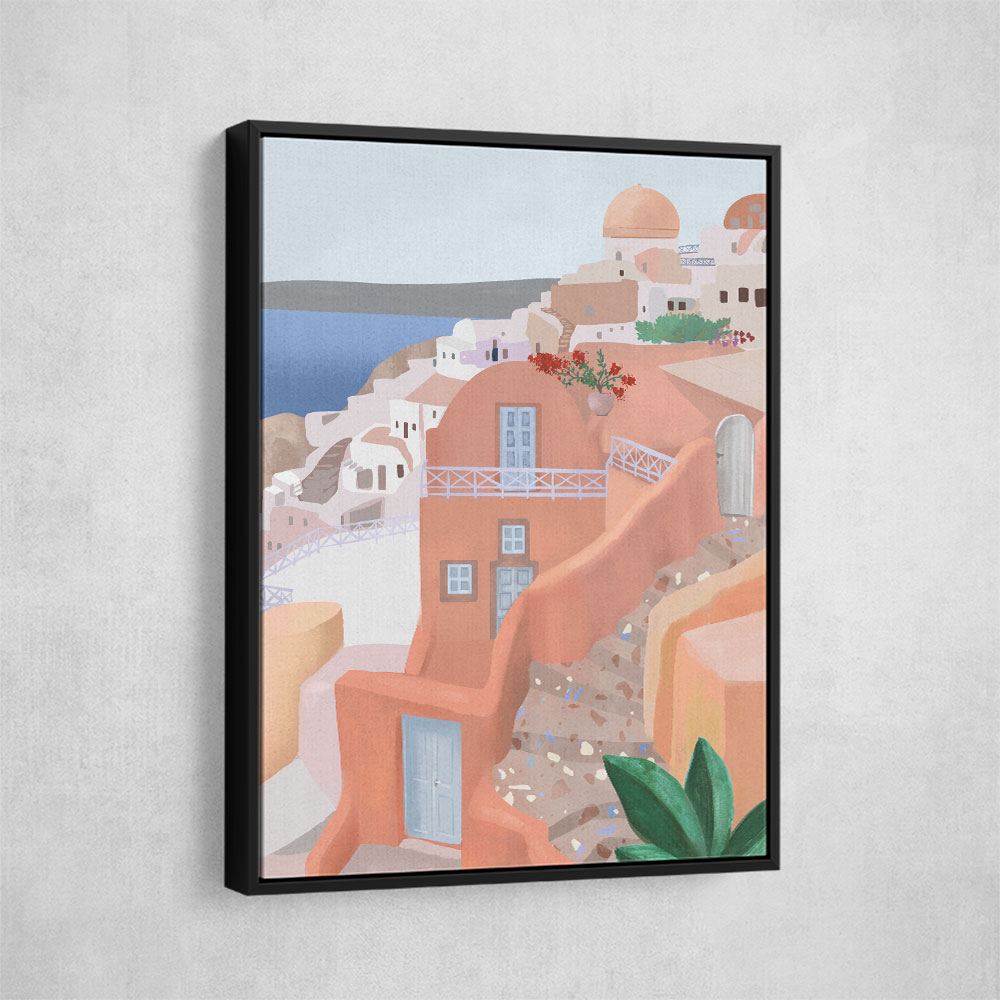 Santorini Wall Art