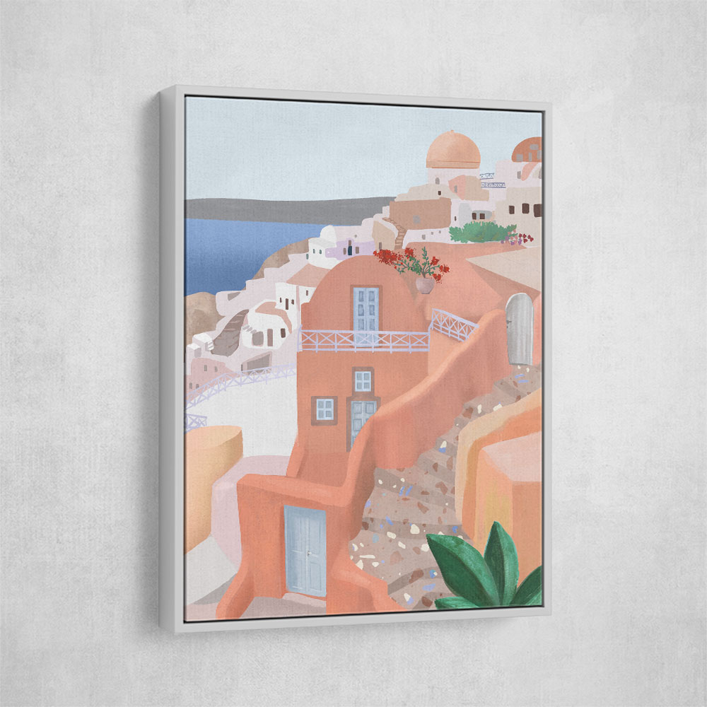 Santorini Wall Art