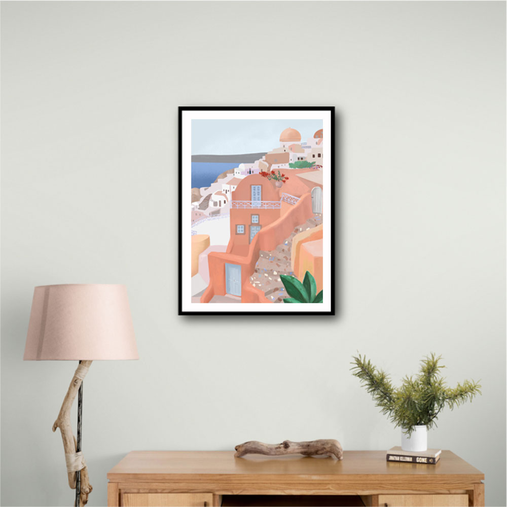 Santorini Wall Art