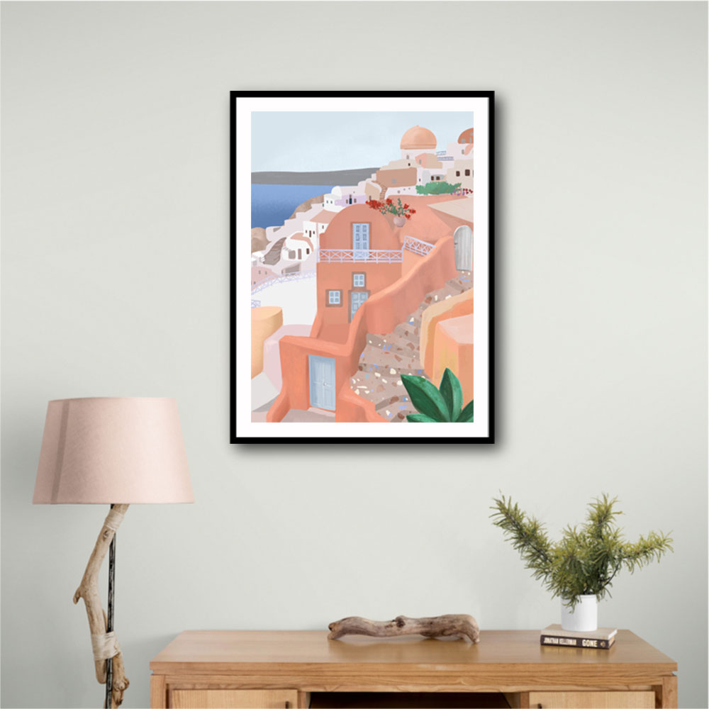 Santorini Wall Art