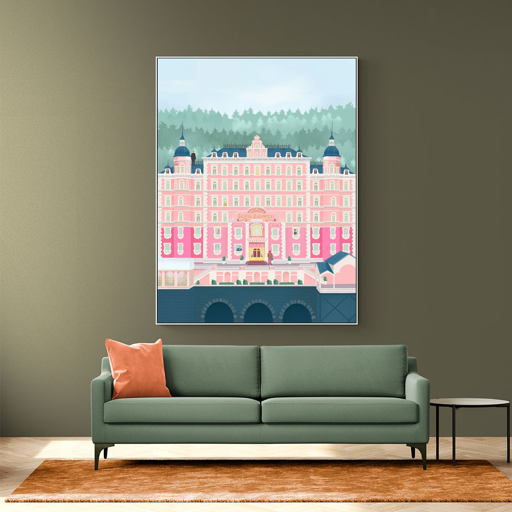 The Grand Budapest Hotel Wall Art