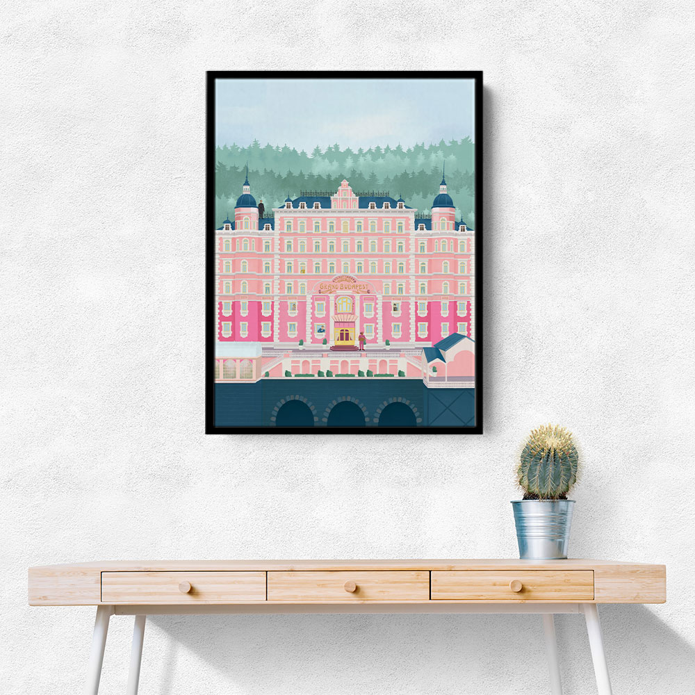 The Grand Budapest Hotel Wall Art