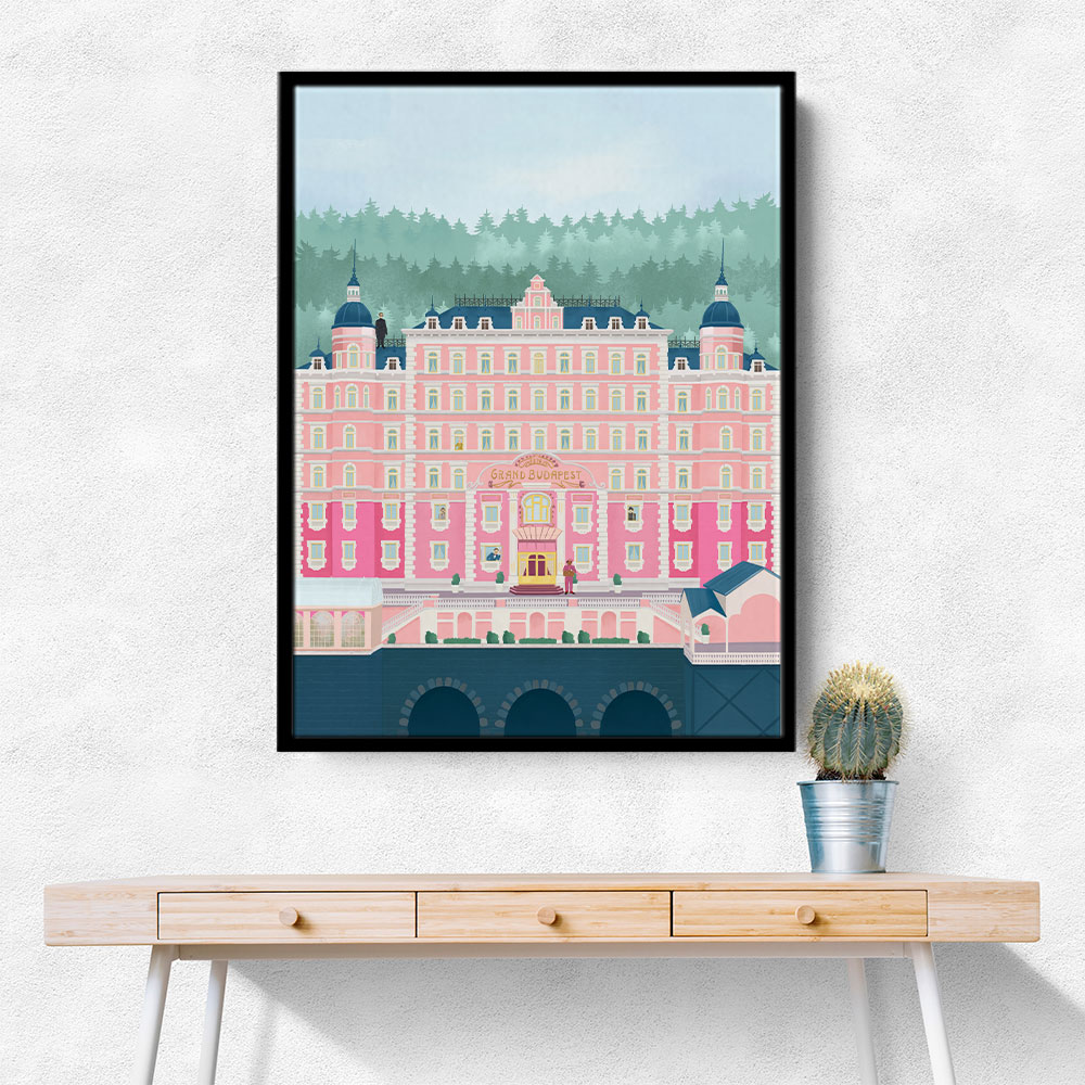 The Grand Budapest Hotel Wall Art