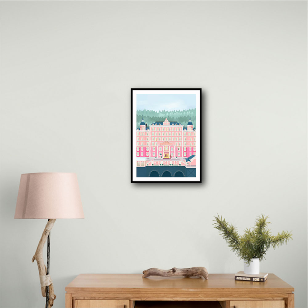 The Grand Budapest Hotel Wall Art