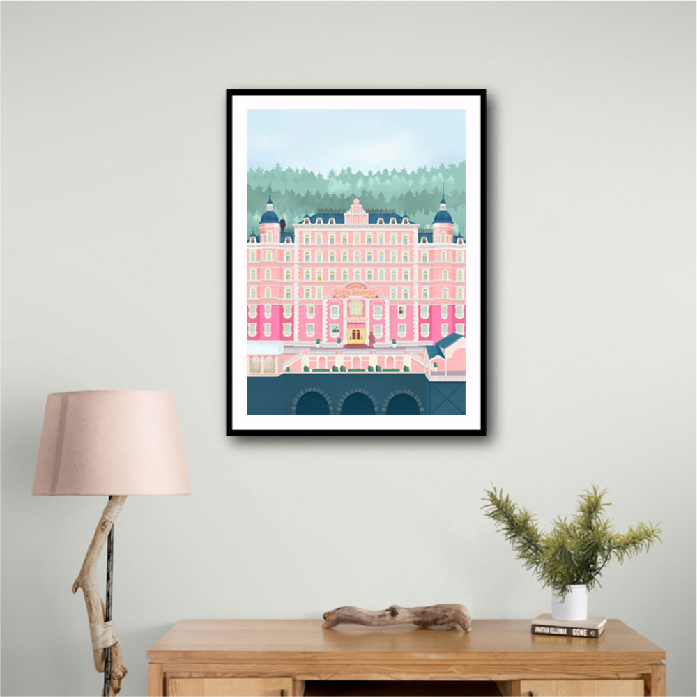 The Grand Budapest Hotel Wall Art