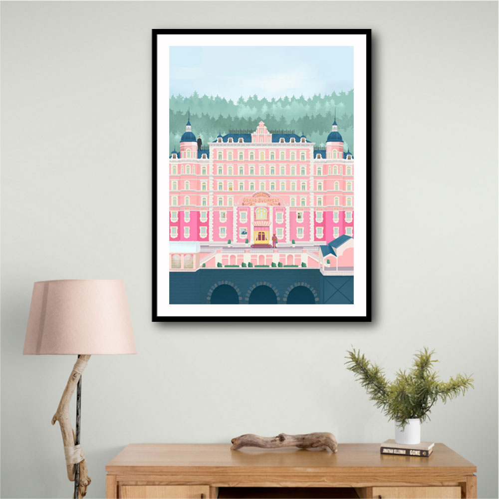 The Grand Budapest Hotel Wall Art