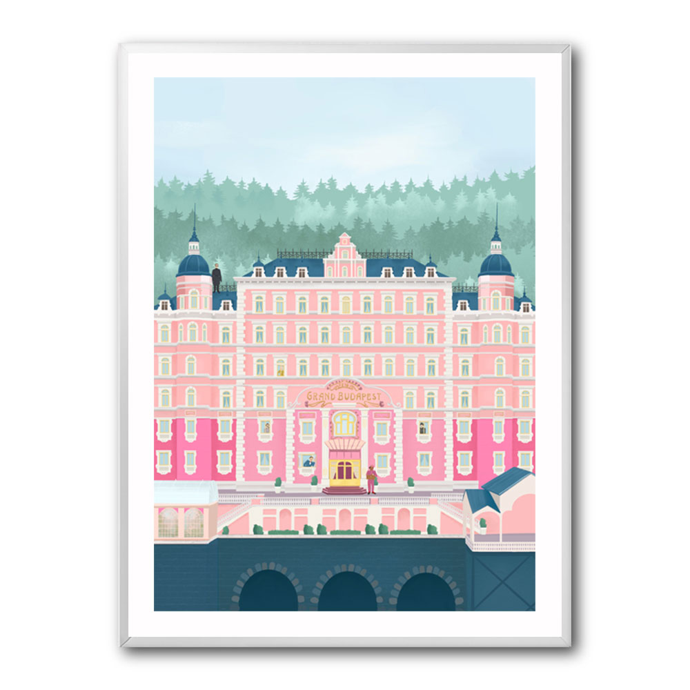 The Grand Budapest Hotel Wall Art