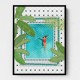 Riad Pool Wall Art