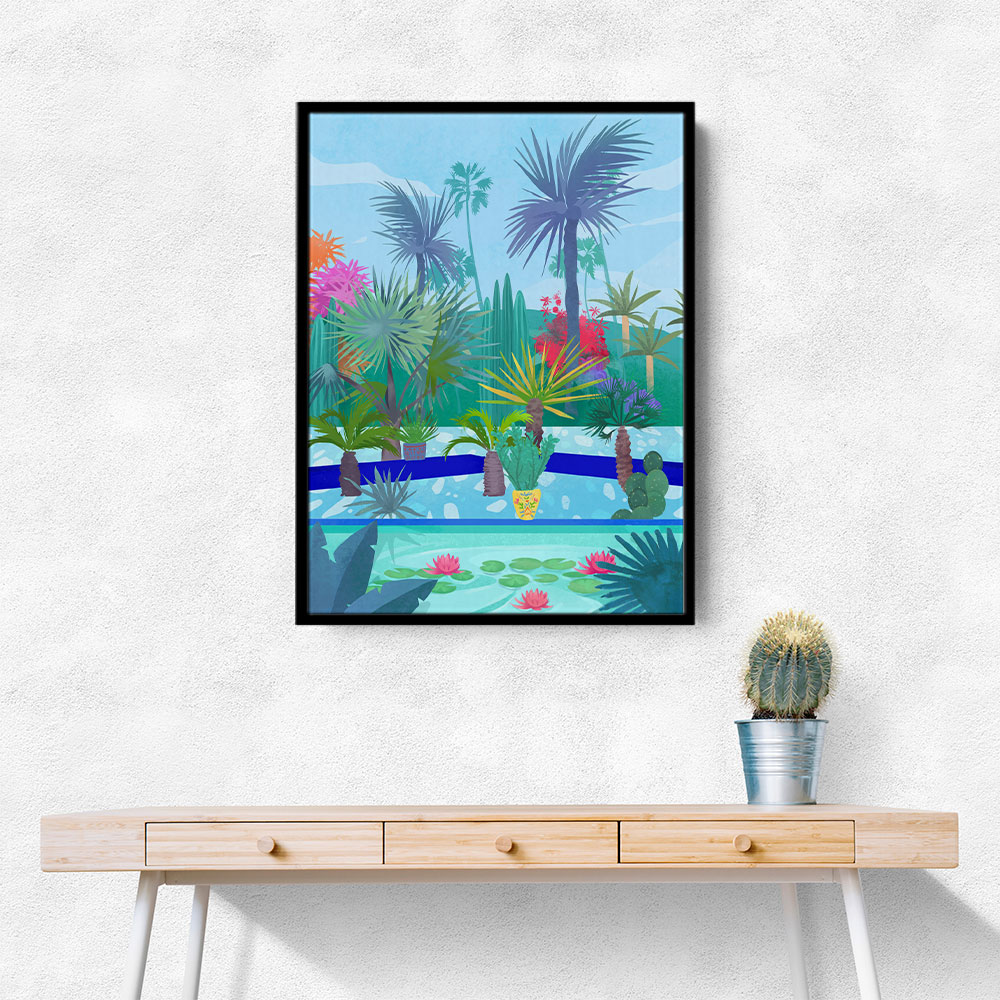 Moroccan Garden Wall Art