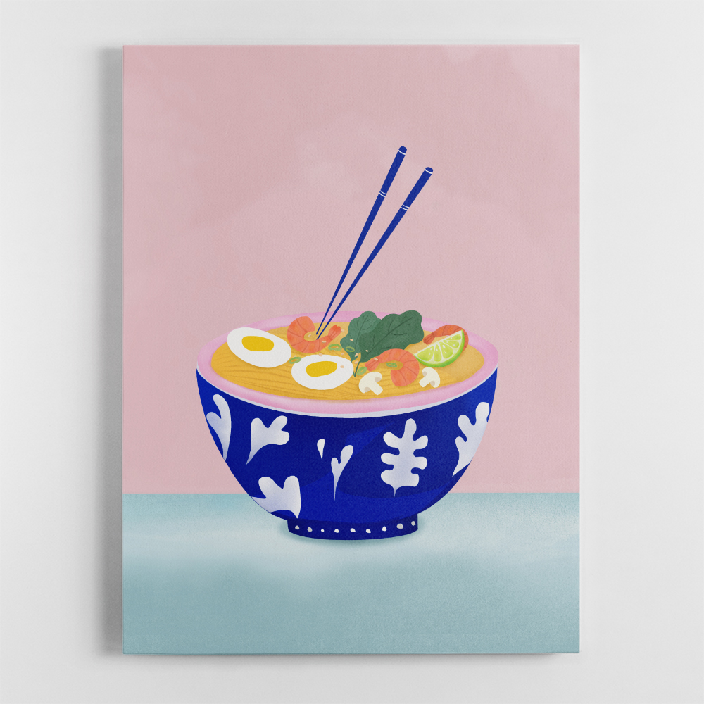 Ramen Bowl Wall Art