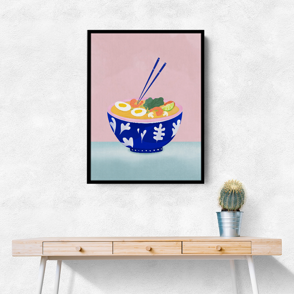 Ramen Bowl Wall Art