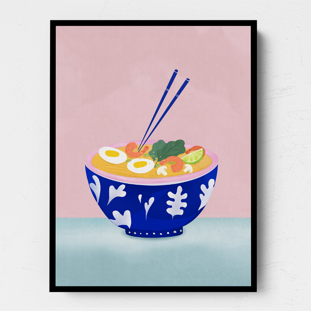 Ramen Bowl Wall Art