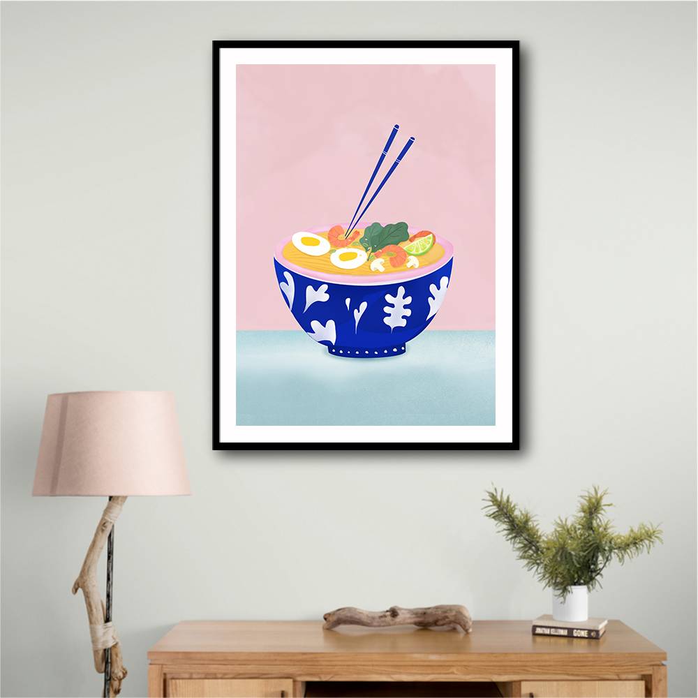 Ramen Bowl Wall Art