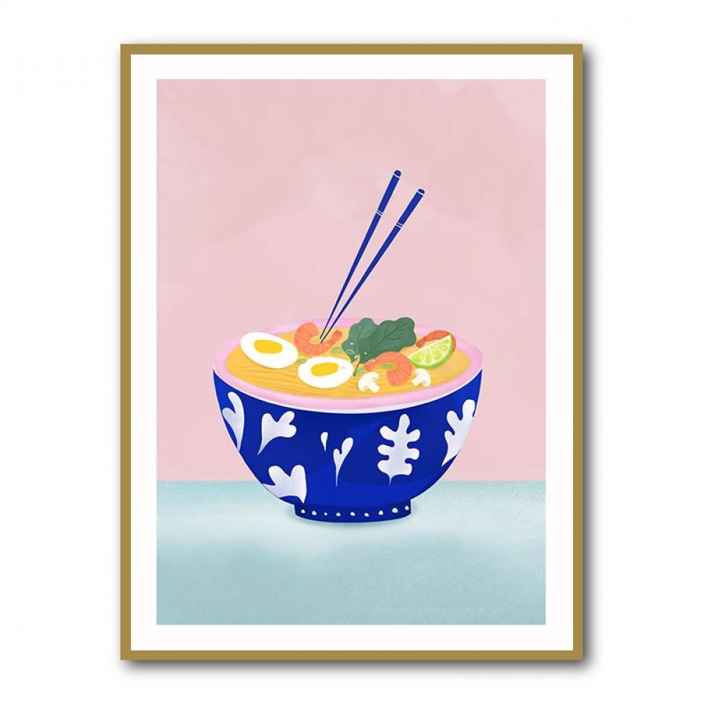 Ramen Bowl Wall Art