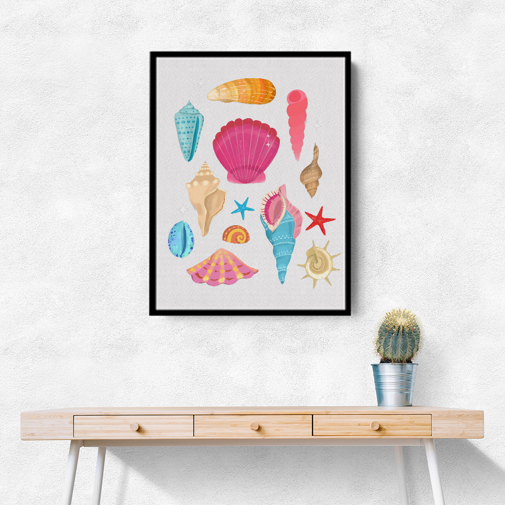 Seashells Wall Art