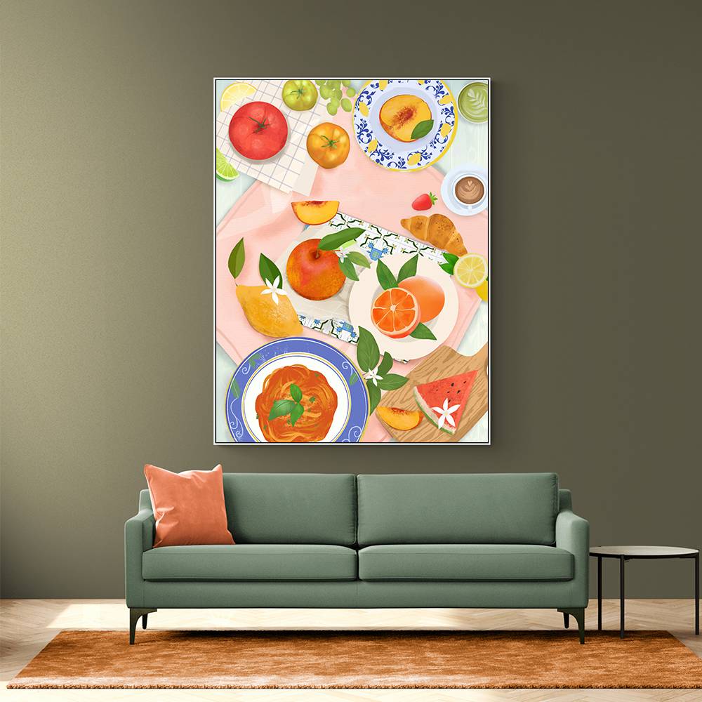 Summer Brunch Wall Art