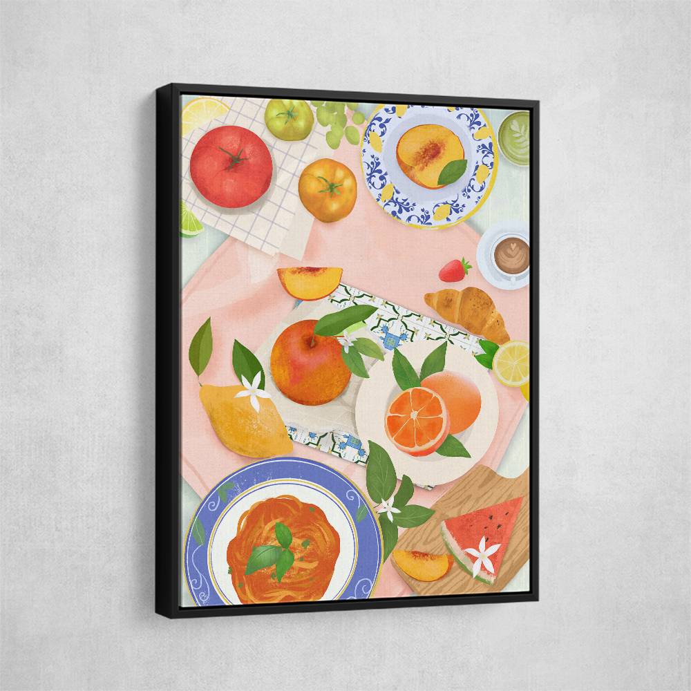 Summer Brunch Wall Art