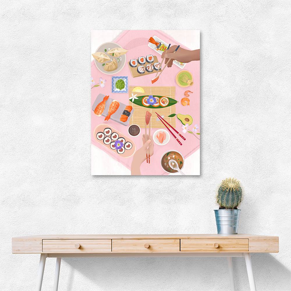 Sushi Brunch Wall Art