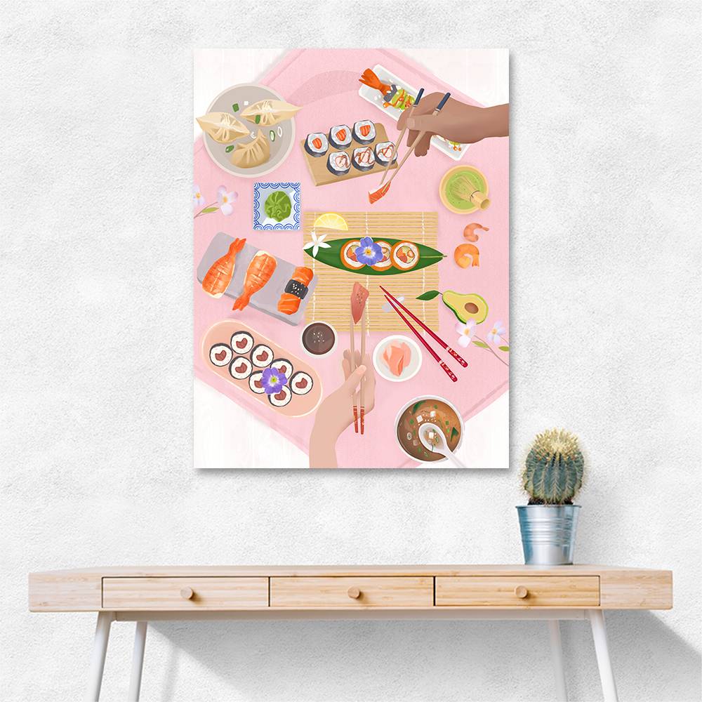 Sushi Brunch Wall Art