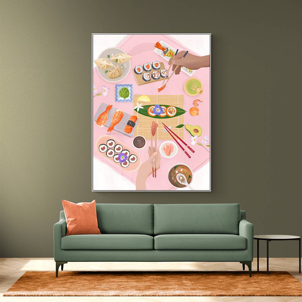 Sushi Brunch Wall Art