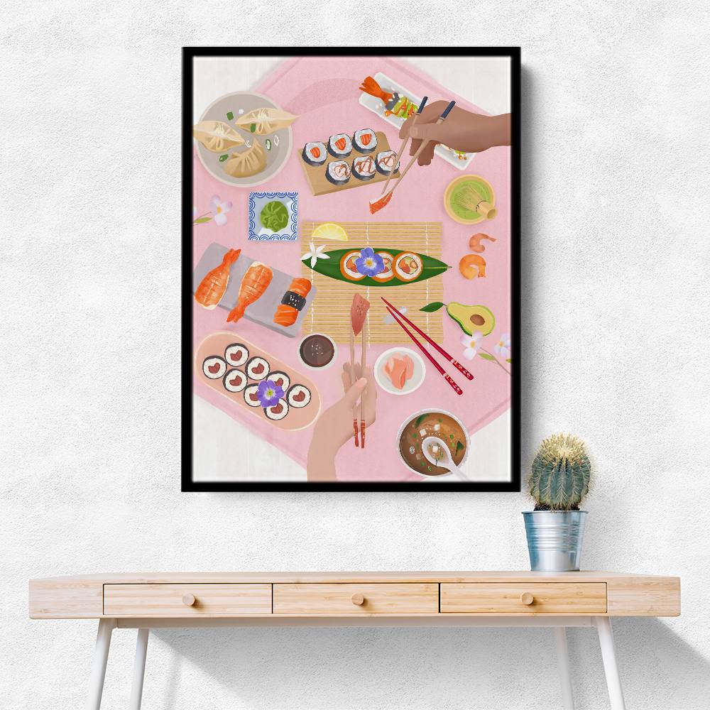 Sushi Brunch Wall Art