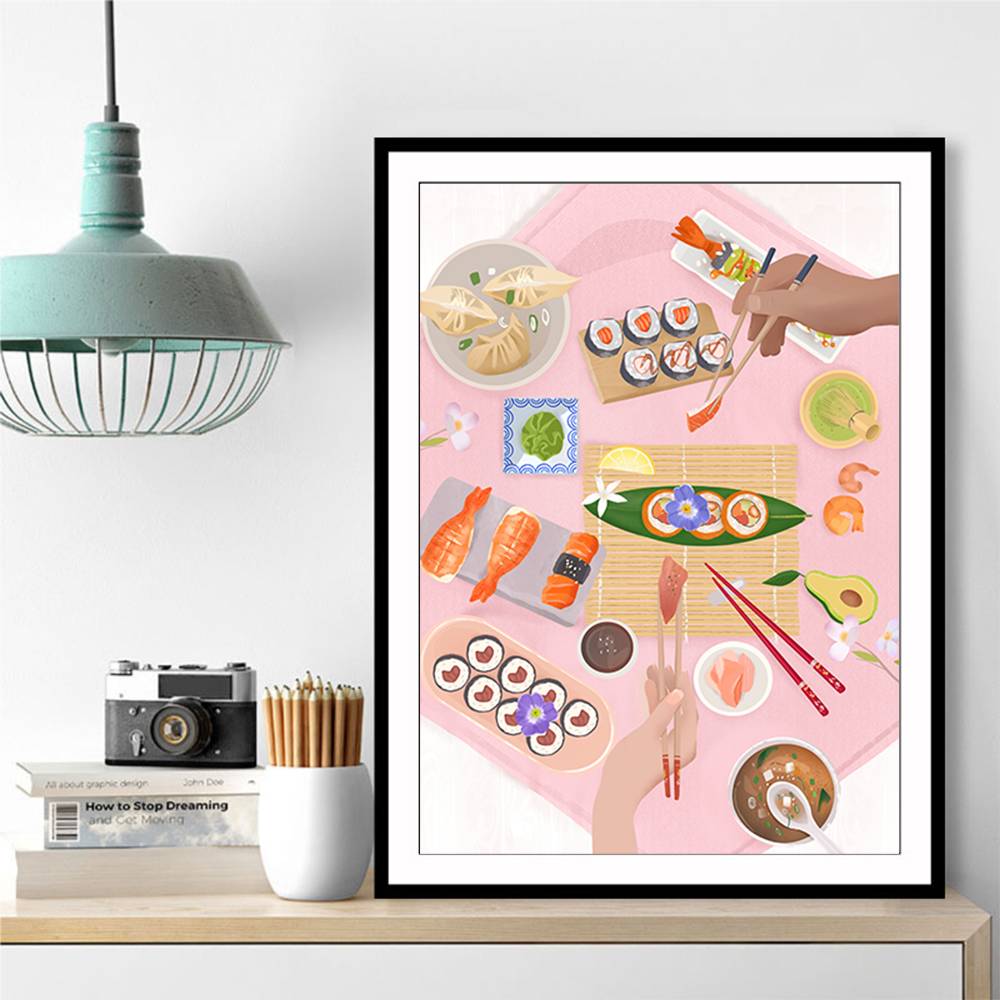 Sushi Brunch Wall Art