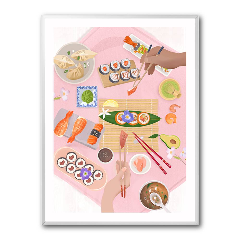 Sushi Brunch Wall Art