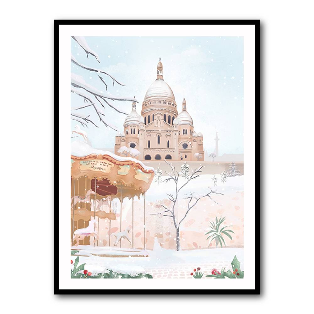 Winter In Paris Wall Art