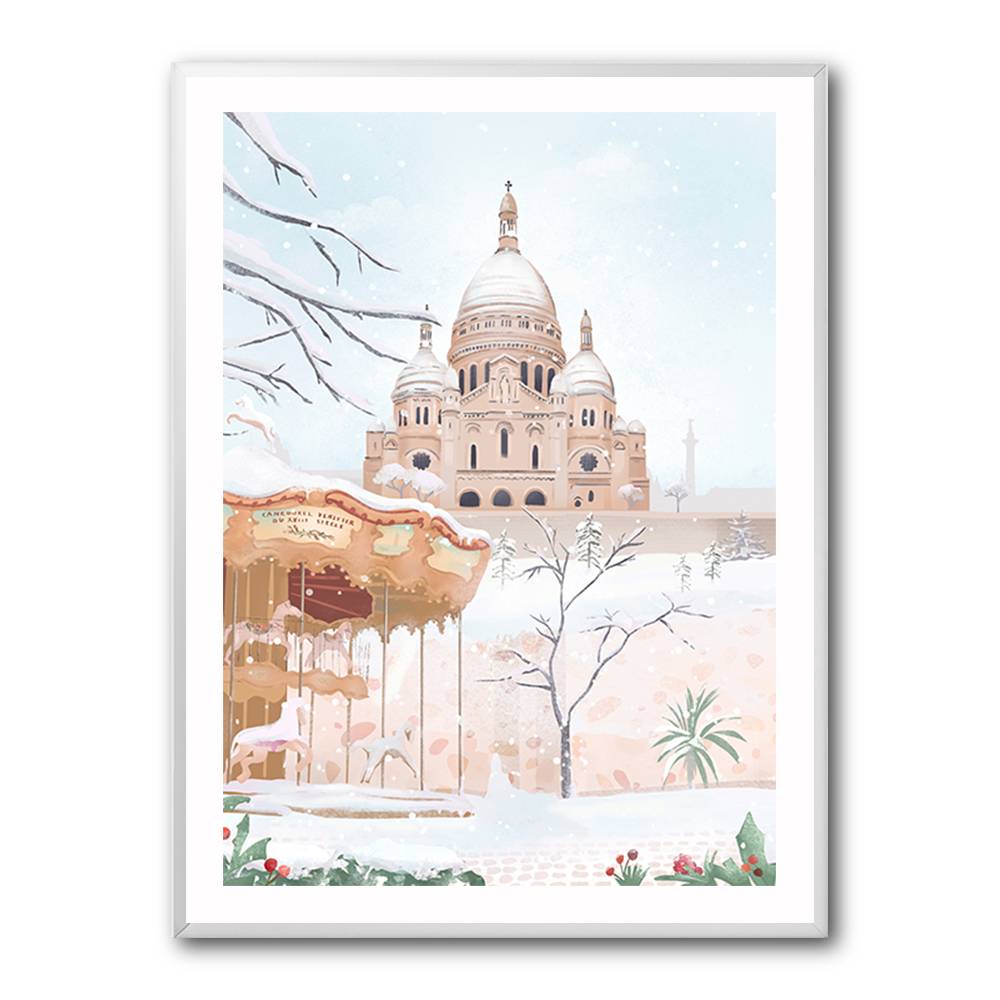 Winter In Paris Wall Art