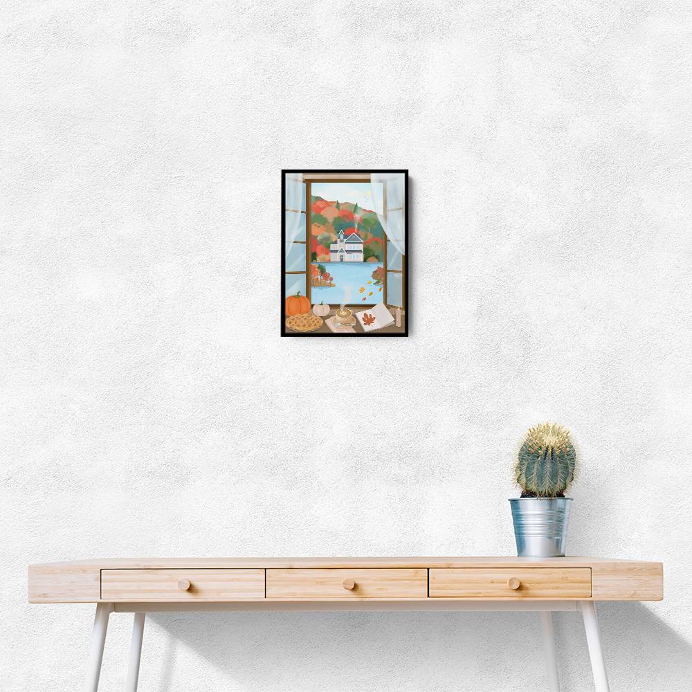 Autumn Cottage Wall Art