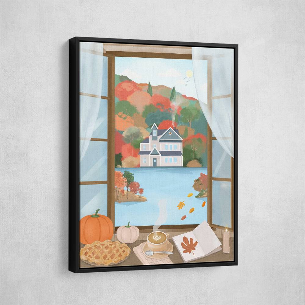 Autumn Cottage Wall Art