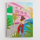 Tropical Woman Wall Art