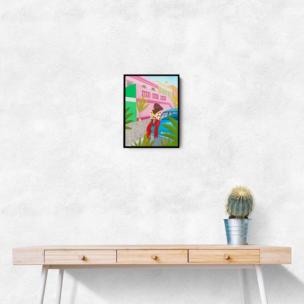 Tropical Woman Wall Art