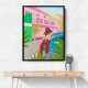 Tropical Woman Wall Art