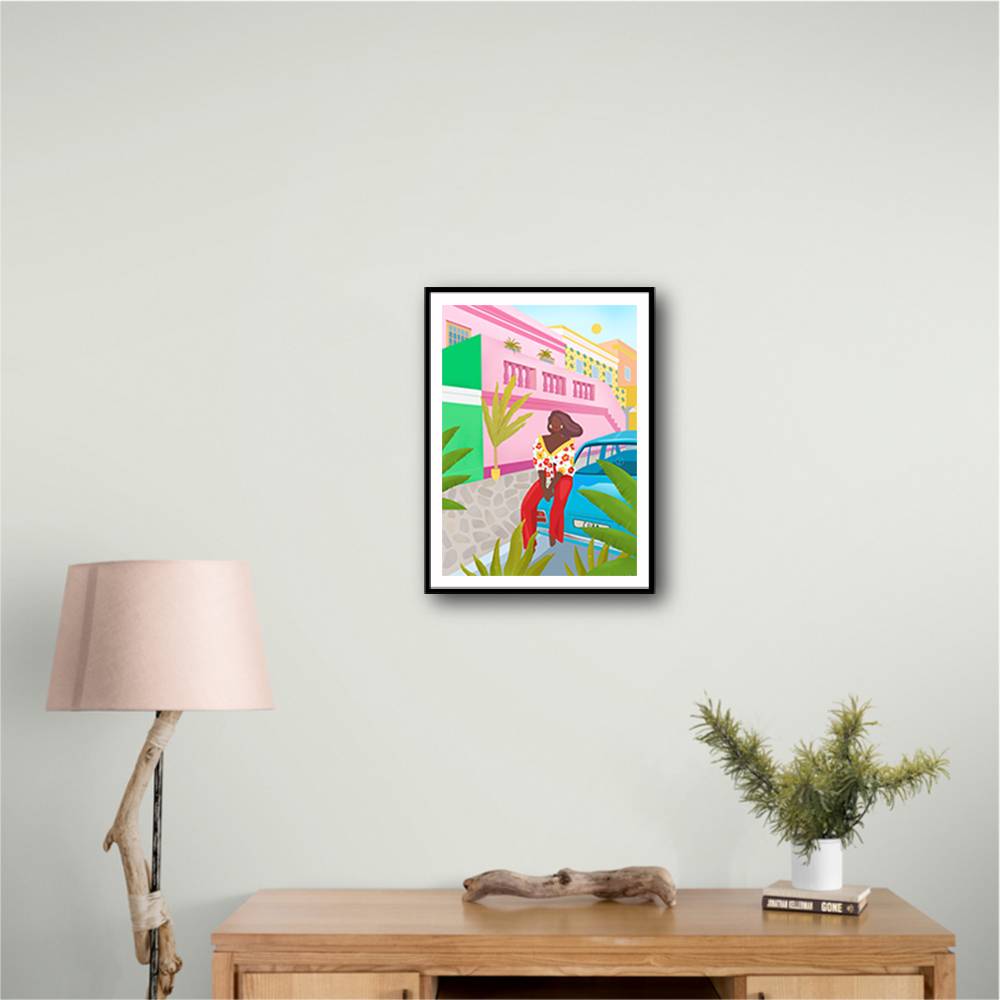 Tropical Woman Wall Art