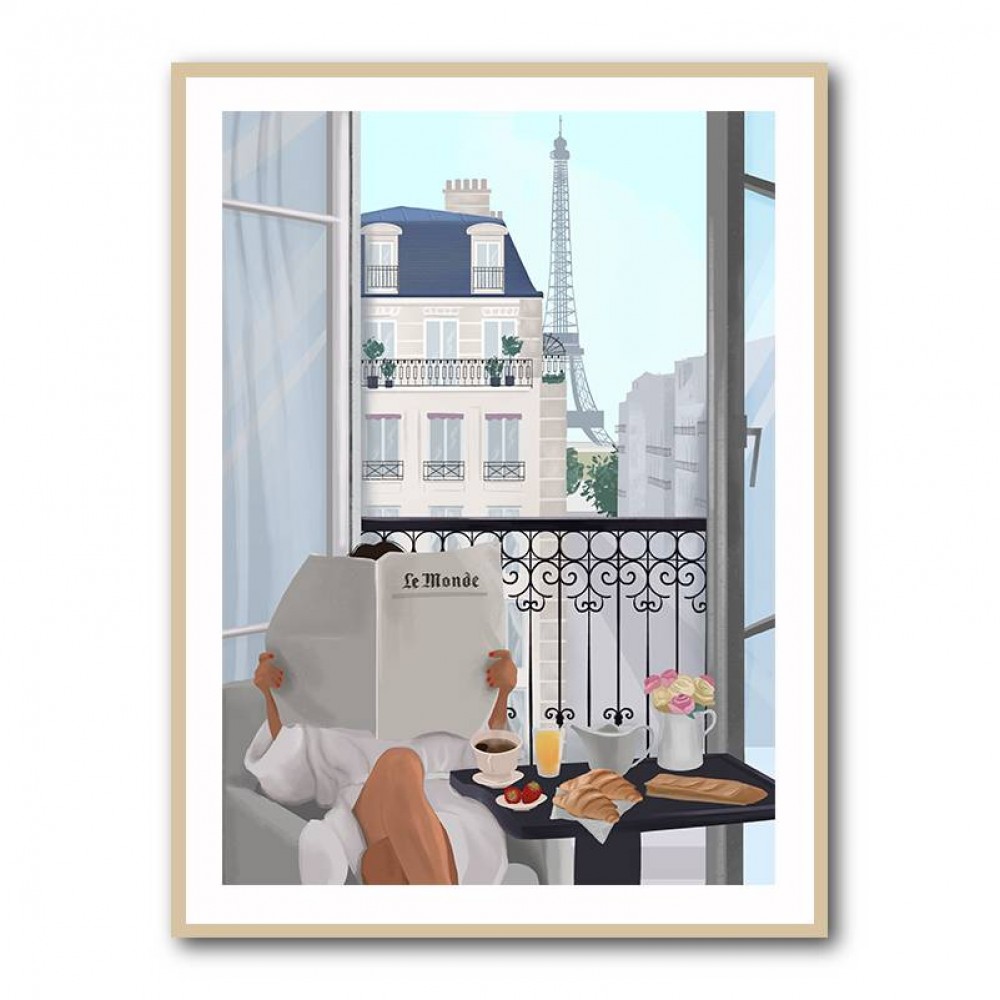 Paris Balcony Wall Art