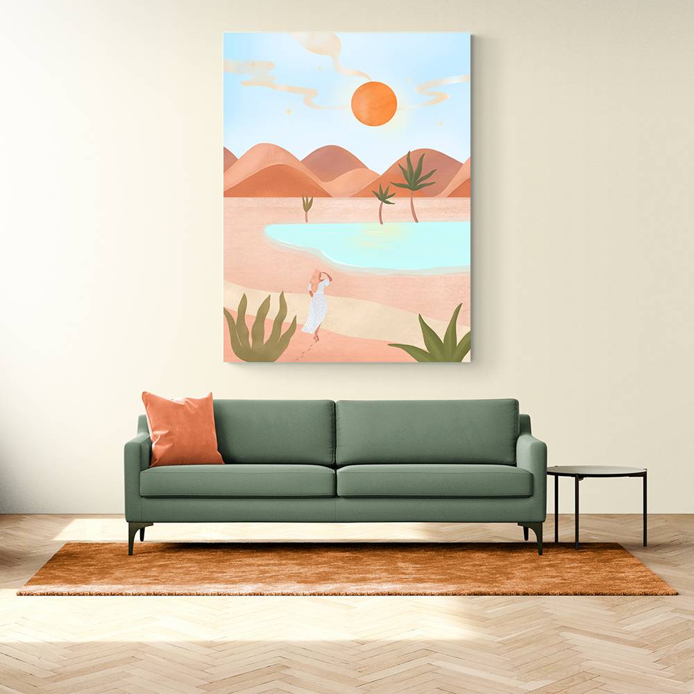 Desert Oasis Wall Art