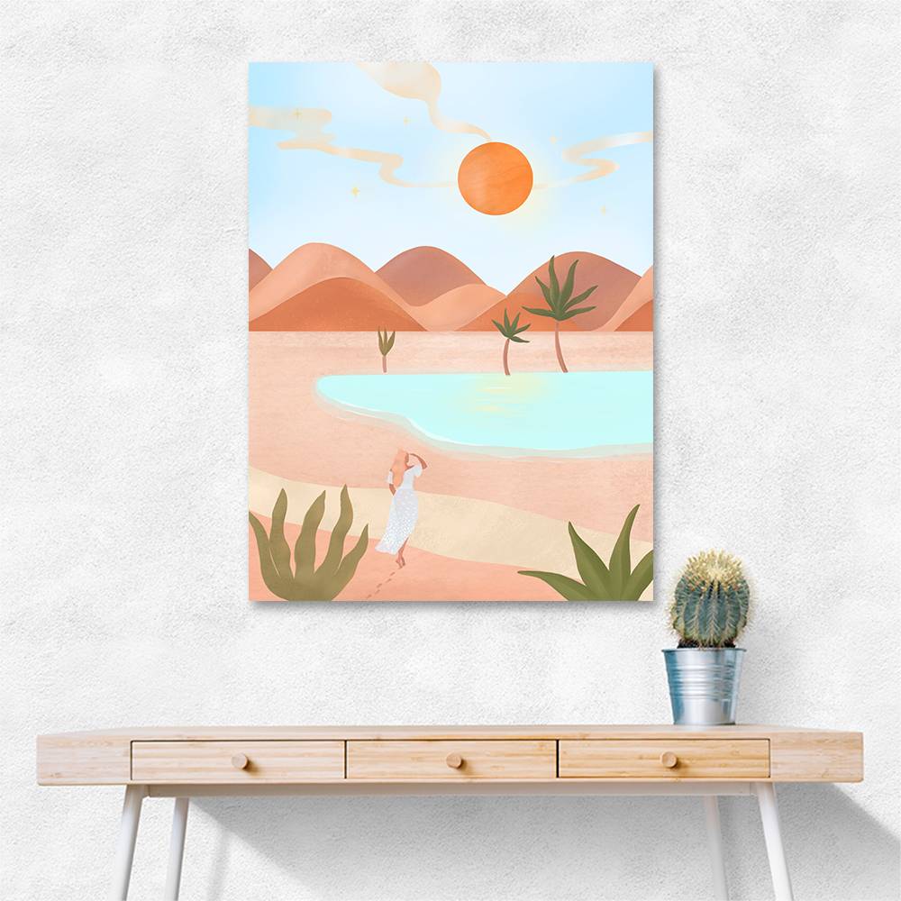 Desert Oasis Wall Art