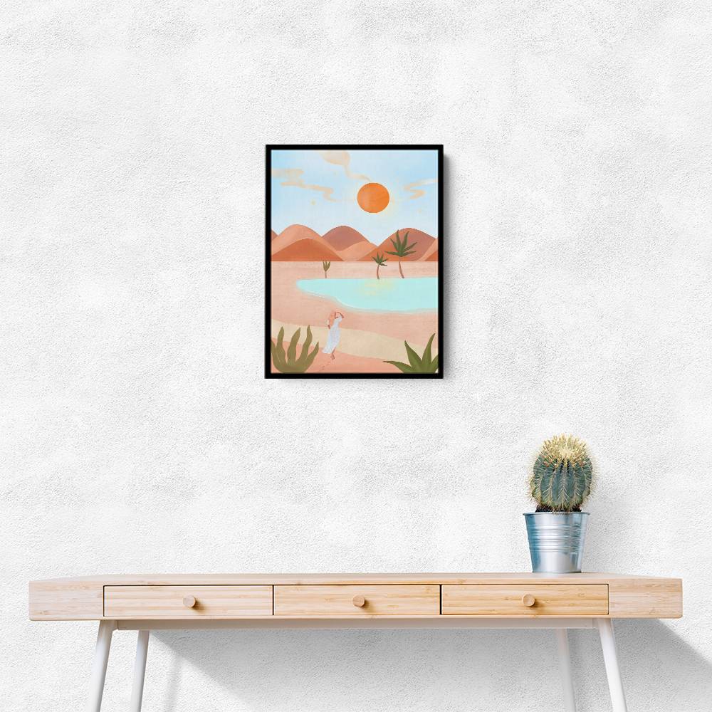 Desert Oasis Wall Art