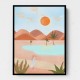 Desert Oasis Wall Art