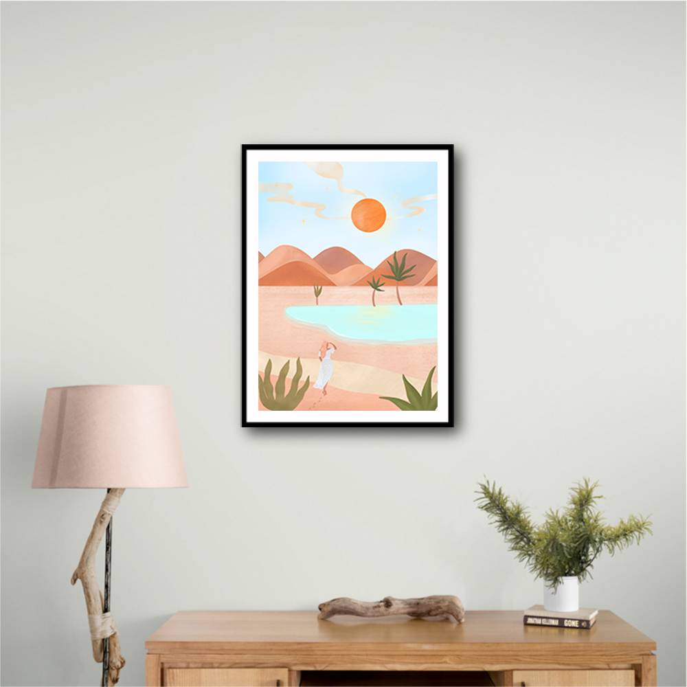 Desert Oasis Wall Art