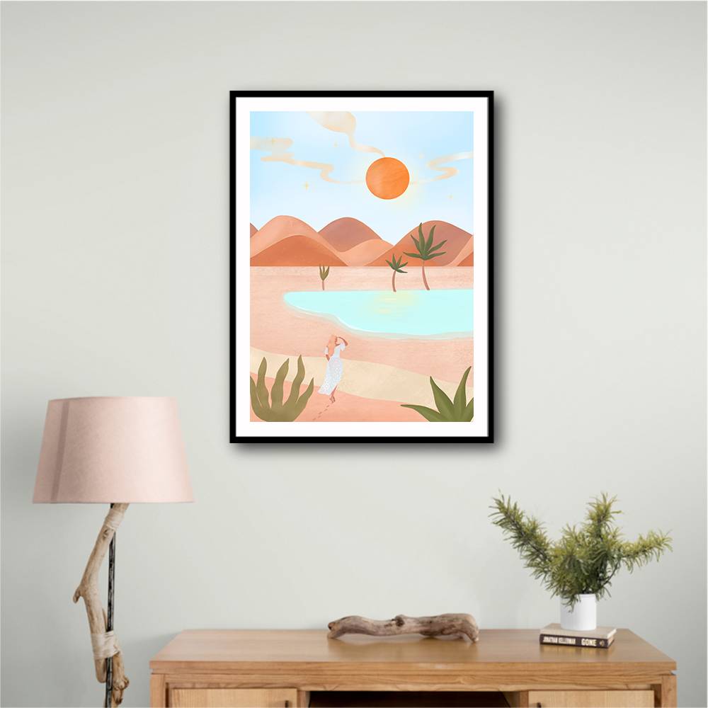 Desert Oasis Wall Art