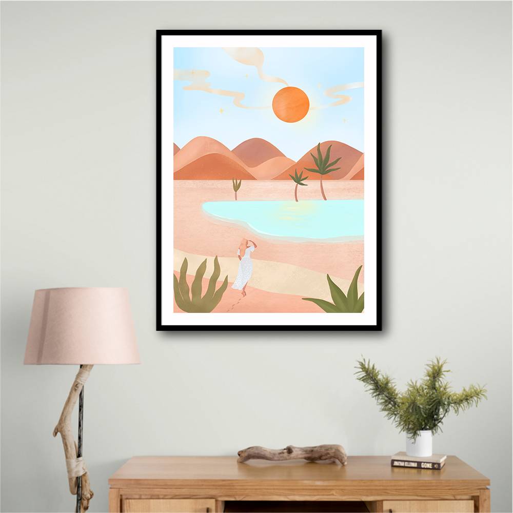 Desert Oasis Wall Art