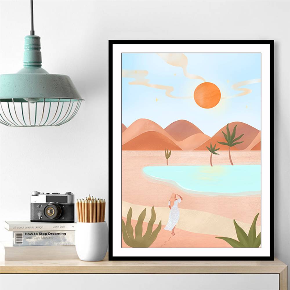 Desert Oasis Wall Art