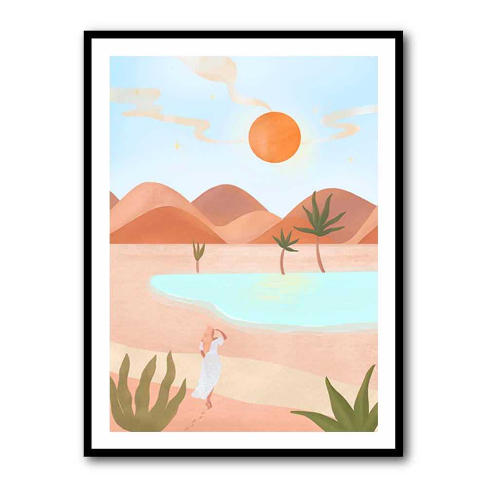 Desert Oasis Wall Art